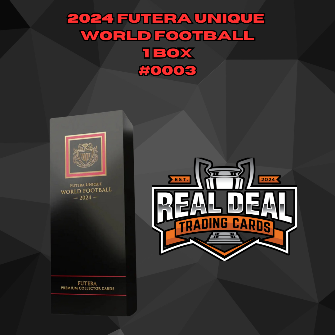 Break#0003 - 2024 Futera Unique World Football 1 Box - Pick Your Team