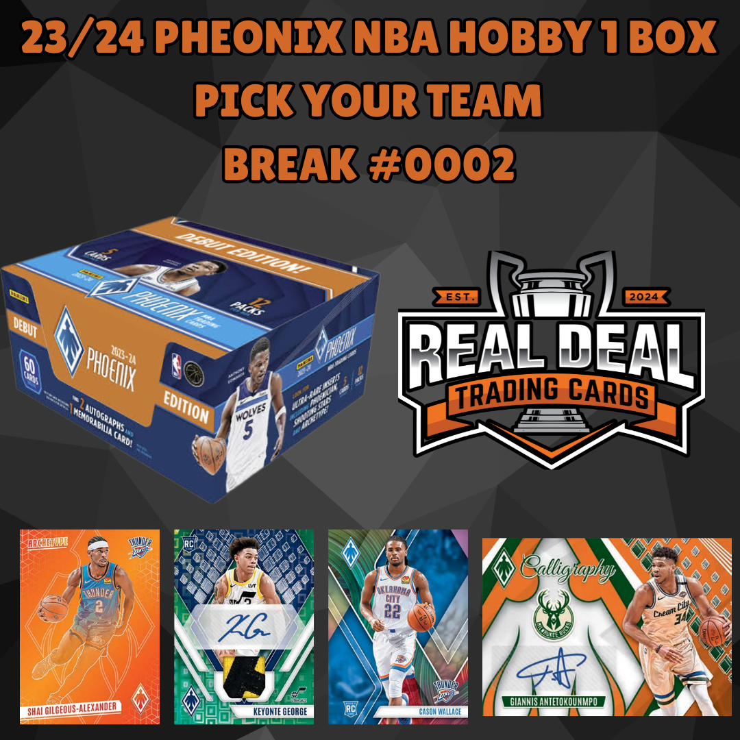 Break#0002 - 23/24 NBA Phoenix Hobby 1 Box - Pick Your Team