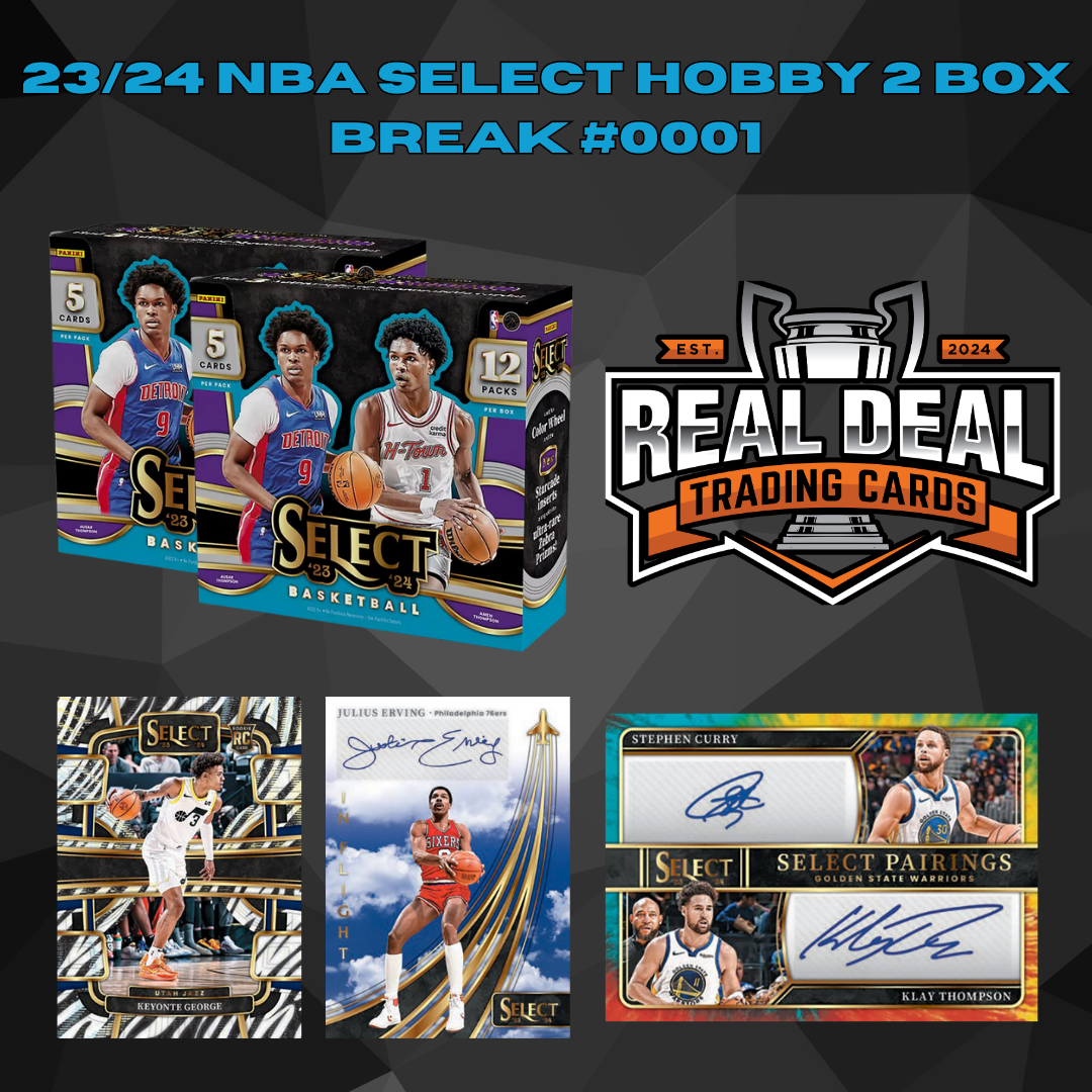 Break#0001 - 23/24 Select NBA Hobby 2 Box - Pick Your Team