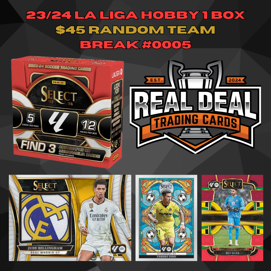 Break#0005 - 23/24 Select La Liga Hobby 1 Box - Random Teams